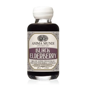 Anima Mundi Apothecary EXP 01/03/24 Black Elderberry Elixir - Anima Mundi 118ml
