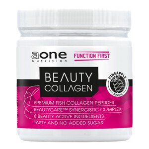 AONE Beauty Collagen, 300g, kolagenní peptidy z ryb s argininem, kyselinou hyaluronovou, vitaminem C a zinkem Varianta: Ananas