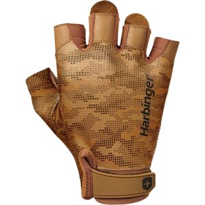 Harbinger 2.0 Pro Tan Camo, unisex fitness rukavice Varianta: Velikost L