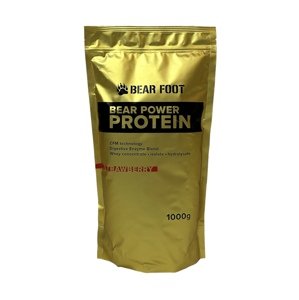 Bear Foot Nutrition Bear Foot Bear Power Protein 1000g, syrovátkový koncentrát CFM, izolát a hydrolyzát Varianta: Vanilka
