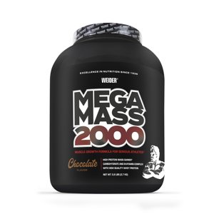 Weider Mega Mass 2000, 2700 g, sacharidovo-proteinový prášek Varianta: Chocolate