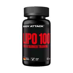 Body Attack LIPO 100, 120 kapslí Varianta: Body Attack