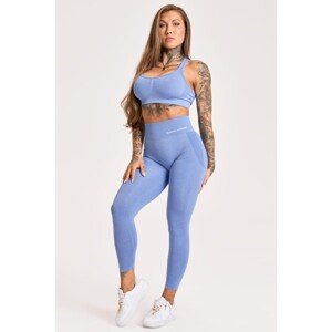 Gym Glamour Legíny Melange Blue Barva: Modrá, Velikost: XS