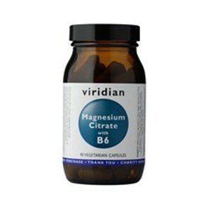 Magnesium Citrate with Vitamin B6 90 kapslí - Viridian