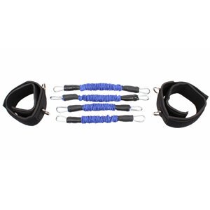 Merco Leg Trainer Set odporové gumy sada Barva: Modrá