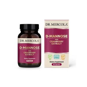 EXP 12/2023 D-MANNOSE AND CRANBERRY EXTRACT, 500 MG, 60 KAPSLÍ - DR. MERCOLA