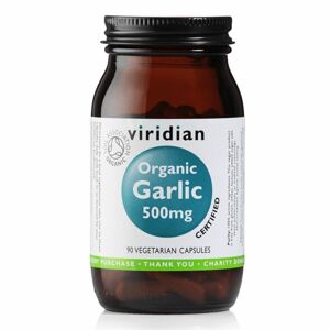 Garlic 500mg 90 kapslí Organic (Česnek) - Viridian