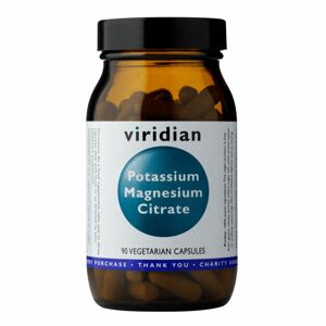 Potassium Magnesium Citrate 90 kapslí (Draslík a hořčík) - Viridian
