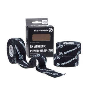 Rehband RX Athletic Power-Wrap 25mm, Hookgrip Tape Barva: Černá