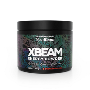 Gymbeam Energy Powder - XBEAM Příchuť: Jahoda a kiwi