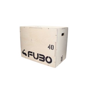 FUBO Fitness Plyometrická bedna 50 x 40 x 30 - FUBO