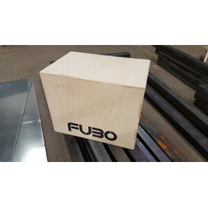 FUBO Fitness Plyometrická bedna 75 x 60 x 50 - FUBO