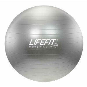 Gymnastický míč LIFEFIT® ANTI-BURST 85 cm, stříbrný