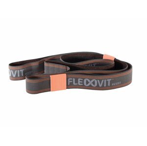 FLEXVIT RESIST posilovací guma Barva: Černá - pevný pásek