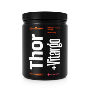 Předtréninkový stimulant Thor Fuel + Vitargo 600 g - GymBeam Příchuť: Vodní meloun