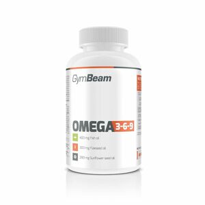 Omega 3-6-9 - GymBeam Množství: 120 cps