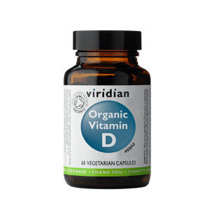 EXP 10/6/2023 - Vitamin D 60 kapslí Organic - Viridian