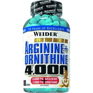 Weider, Arginine + Ortnithine 4.000 Varianta: 180 kapslí