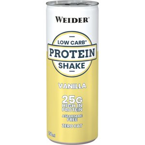 Weider, Low Carb Protein Shake, 250 ml, Varianta: Vanilka