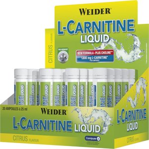 L-Carnitine Liquid, 1 x 25ml, Weider Varianta: Peach