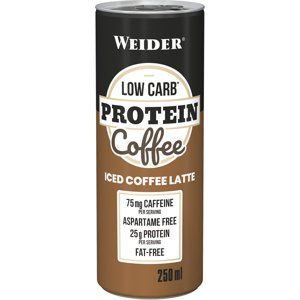 Weider Low Carb Protein Coffee Latte 250 ml Varianta: ledová káva se zvýšeným obsahem bílkovin