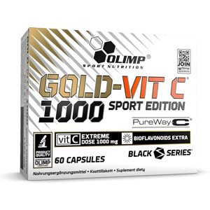 OLIMP Sport Nutrition Olimp Gold-Vit C™ 1000 Sport Edition 60 kapslí Varianta: kyselina L-askorbová a citrusové bioflavonoidy