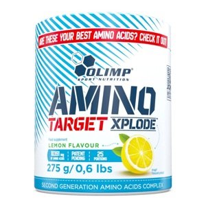 OLIMP Sport Nutrition Olimp Amino Target Xplode 275 g, směs 20 aminokyselin v sypké formě Varianta: Lemon