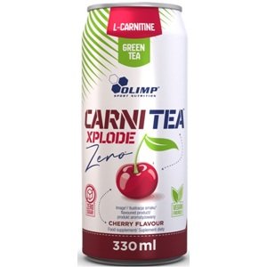 OLIMP Sport Nutrition Olimp Carni Tea Xplode Zero 330 ml, nízkoenergetický sycený nápoj z extraktu zeleného čaje Varianta: třešeň