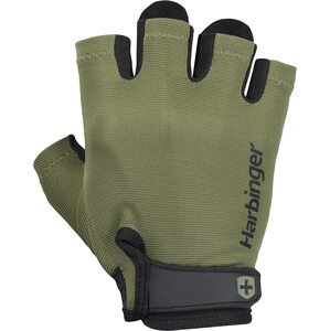Harbinger Power 2.0 Green, unisex fitness rukavice Varianta: Velikost XL