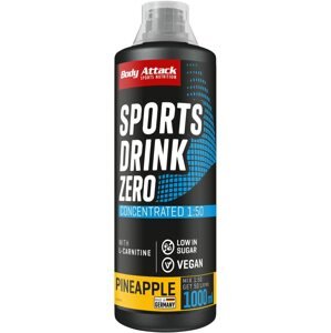 Body Attack Sports Drink Zero Mix 1:50, 1000 ml, koncentrát pro přípravu nízkokalorického nápoje Varianta: Pineapple