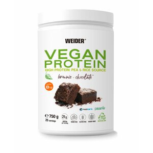 Weider Vegan Protein 750 g, veganský protein z izolátu hrachové bílkoviny a koncentrátu rýžové bílkoviny Varianta: Iced Cappuccino