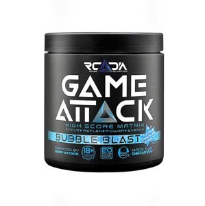 Body Attack Game Attack 300 g, stimulační směs pro zlepšení kognitivních funkcí Varianta: Bubble Blast