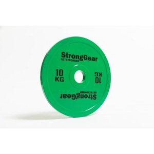 Stronggear Závodní ocelové kotouče: 5 - 25 kg Hmotnost: 10 kg
