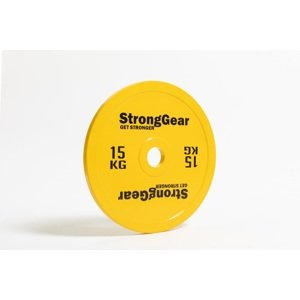 Stronggear Závodní ocelové kotouče: 5 - 25 kg Hmotnost: 15 kg