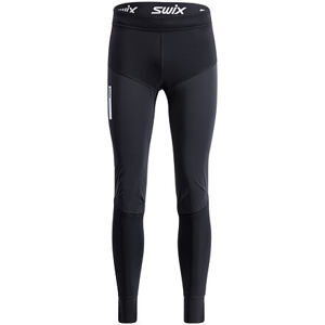 Pánské zateplené běžecké kalhoty Swix Roadline Warmer Tights 10053-23 velikost - textil S
