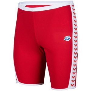 Pánské plavky arena icons swim jammer solid red/white m - uk34