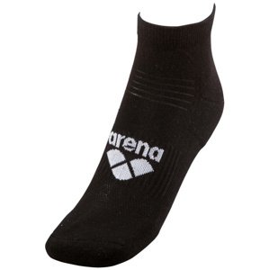 Ponožky arena basic ankle socks 2 pack black 35-38