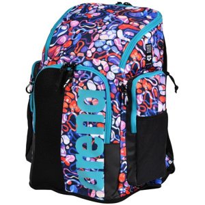 Arena spiky iii backpack 45 allover černo/modrá