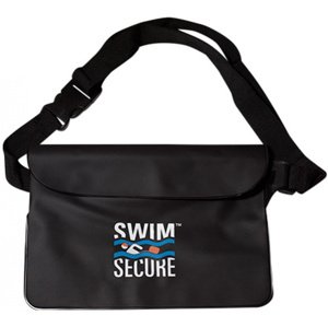 Plavecká taštička swim secure waterproof bum bag černá