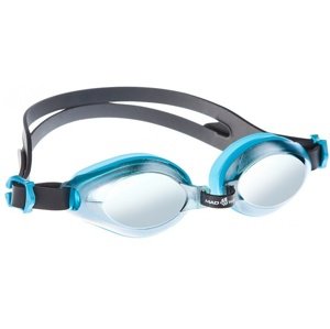 Dětské plavecké brýle mad wave aqua mirror junior světle modrá