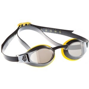 Plavecké brýle mad wave x-look mirror racing goggles žlutá