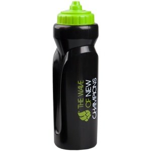 Lahev na pití mad wave water bottle černá/zelená
