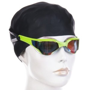 Plavecké brýle mad wave razor rainbow goggles černá/zelená