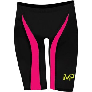 Pánské závodní plavky michael phelps xpresso jammer black/pink 50