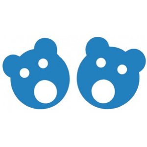 Nadlehčovací kroužky matuska dena bear rings 160x38mm modrá