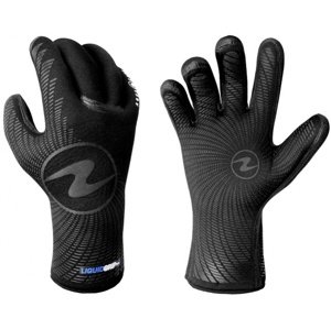 Neoprenové rukavice aqualung dry gloves liquid seams 3mm black s