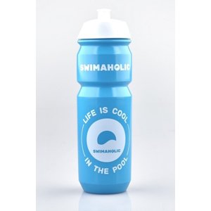 Lahev na pití swimaholic water bottle modrá