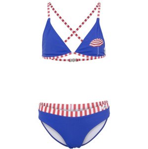 Dívčí dvoudílné plavky aquafeel parasole bikini girls blue/red 29