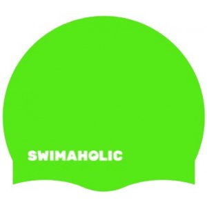 Dětská plavecká čepice swimaholic classic cap junior zelená