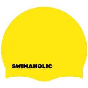 Dětská plavecká čepice swimaholic classic cap junior žlutá
